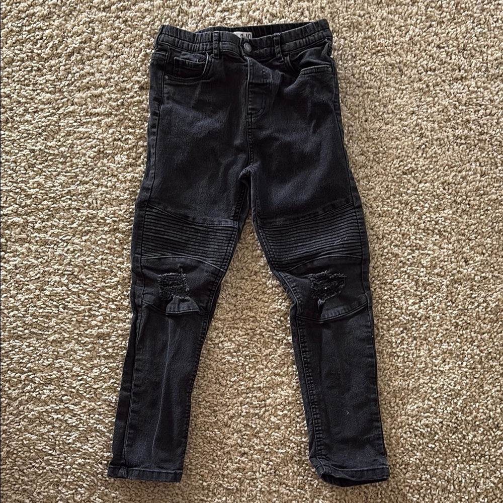 Stylish Black Kids Jeans